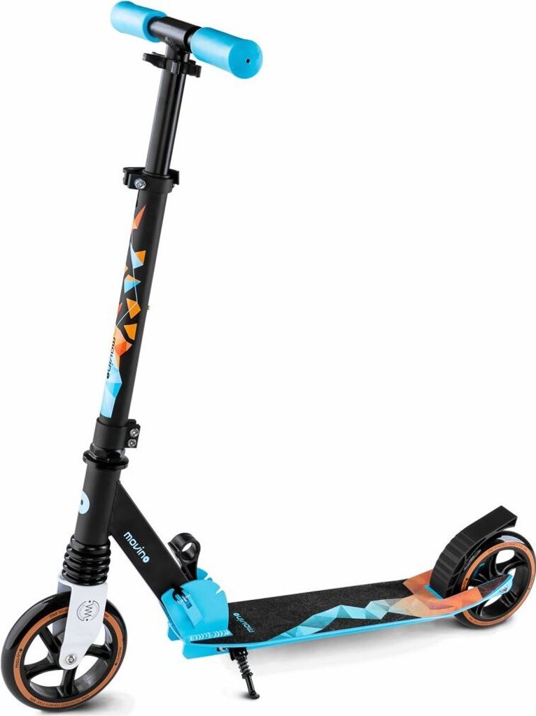 Skládací city koloběžka MOVINO VIBE - BLUE/ORANGE Obrázek produktu 