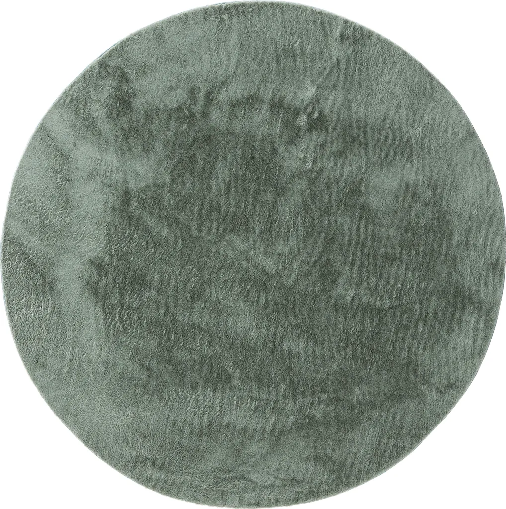 Interiyou Tapis Fargo Vert ø 160 cm : Tapis Rond Style Scandinave Design