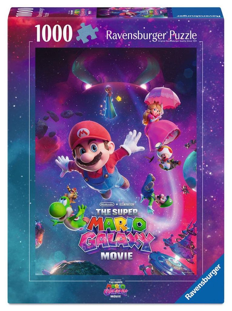 Super Mario Bros. – Film Super Mario Galaxy, puzzle, 1000 Obrázok produktu 