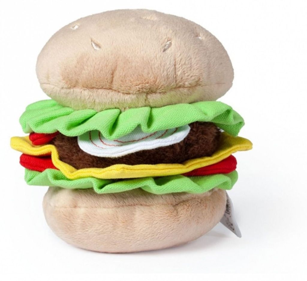 Karlie Hundespielzeug Plüsch Burger