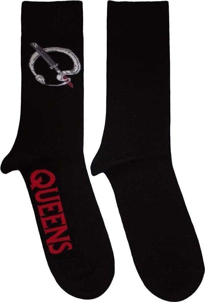 Queens Of The Stone Age Q Emblem Black 40-45 Socken