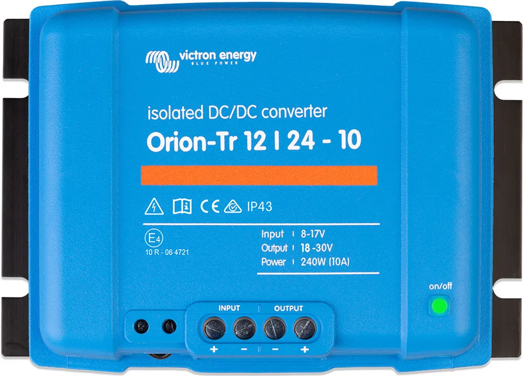 Victron Energy Orion-Tr Smart DC-DC 12/24-10A 240W Chargeur Isolé