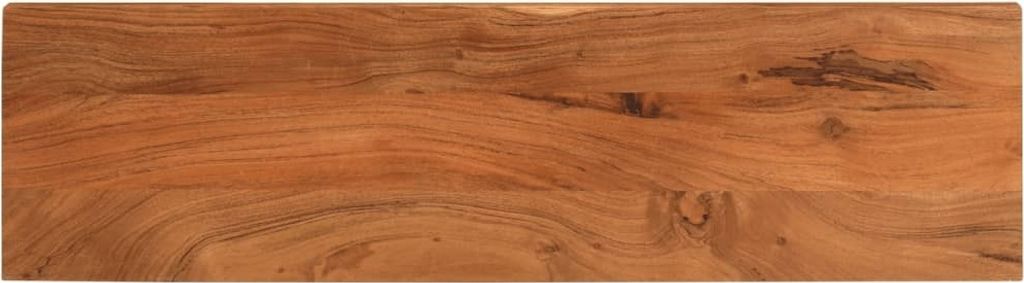 Tischplatte 120x40x3,8 cm Rechteckig Massivholz Akazie
