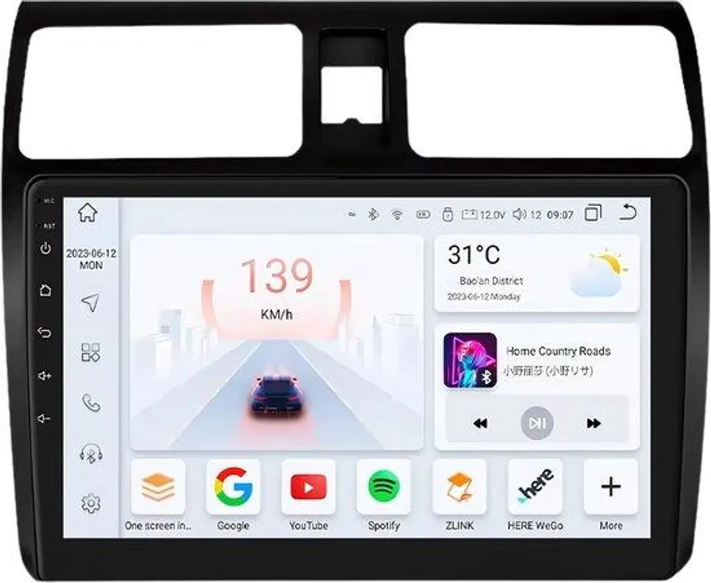 Autoradio GPS Bluetooth Suzuki Swift 2005-2010 : Navigation et Musique