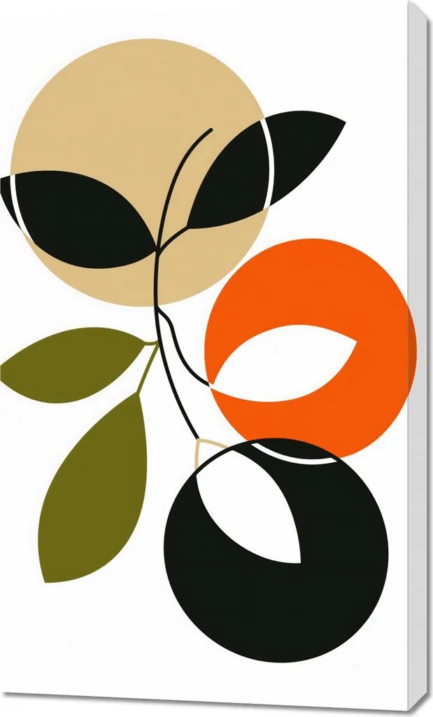 Décoration murale 60x100 cm style organique idéale pour chambre d'adulte