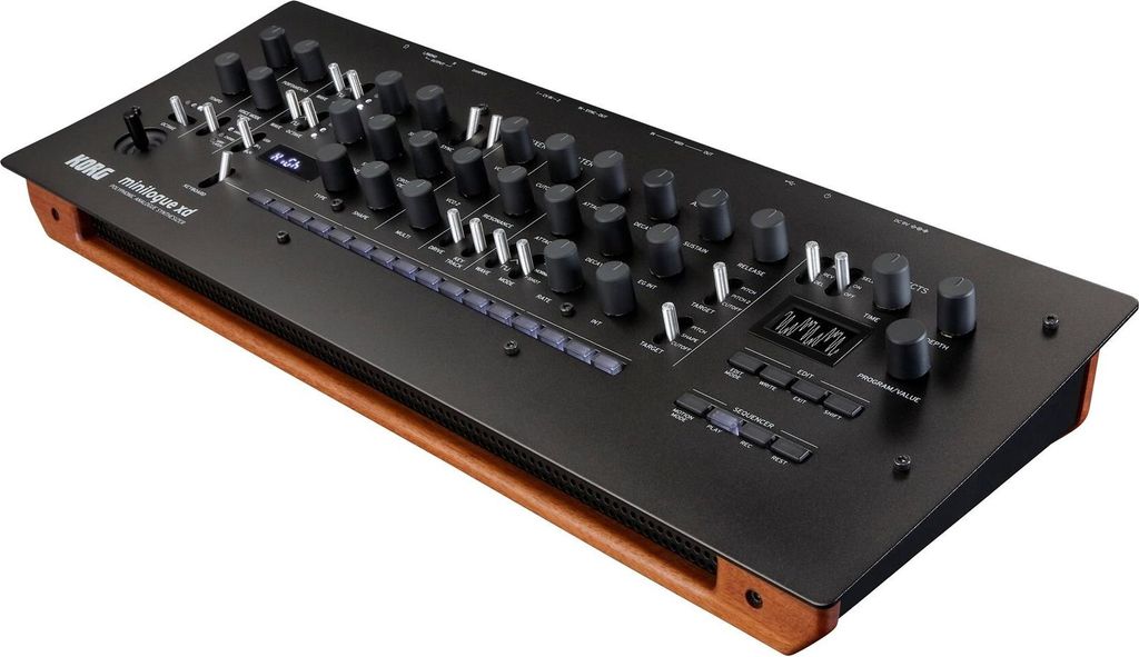 Korg minilogue xd module, Digitaler Synthesizer, Schwarz, AC, 500 mm, 179 mm, 85 mm
