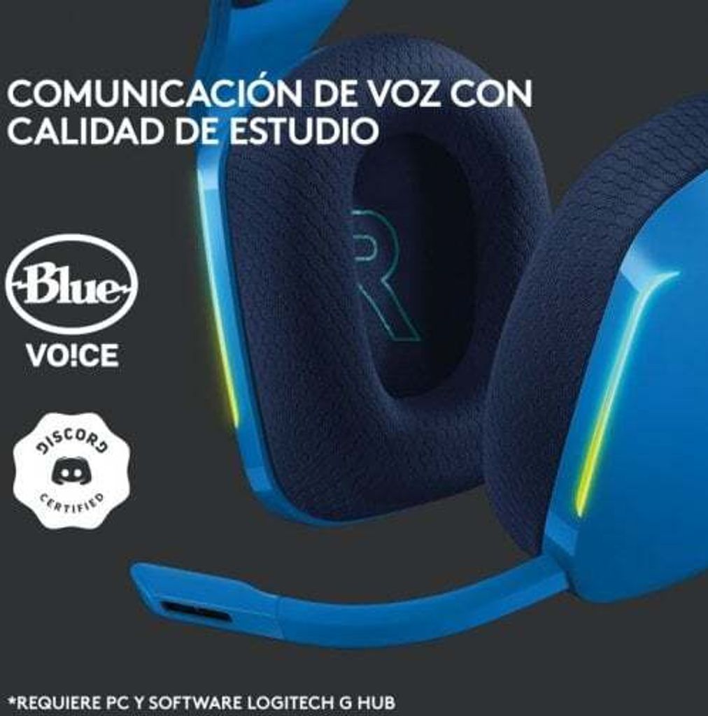 Logitech G G733 Lightspeed blau Produktbild 18