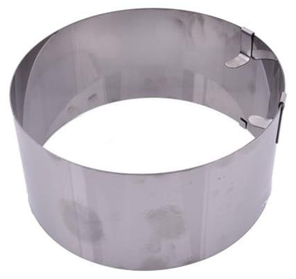 GROSSER Tortenrand Verstellbar RUND fi = 25 - 40 cm / h = Produktbild 
