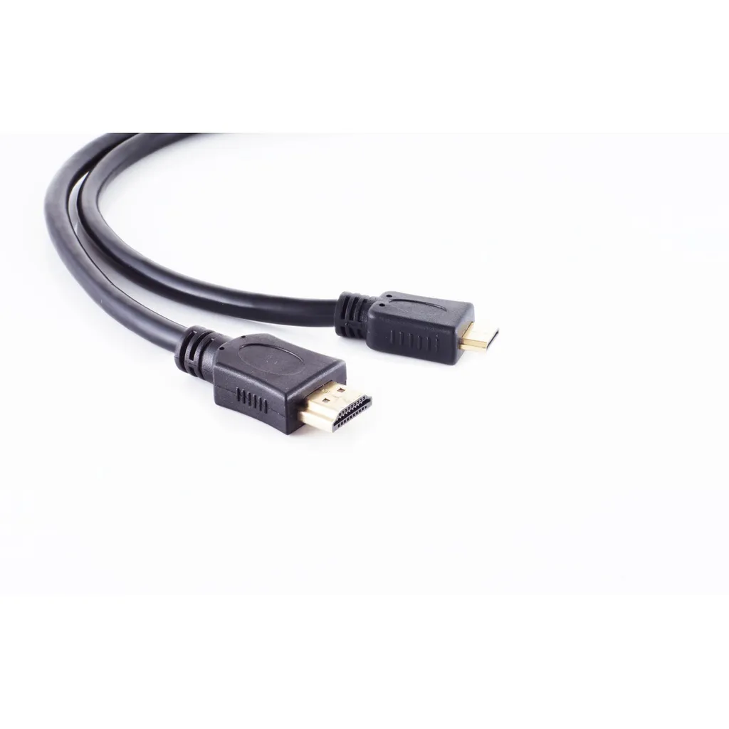 Câble High Speed Mini HDMI Ethernet Noir avec Connecteurs Blindés - 3