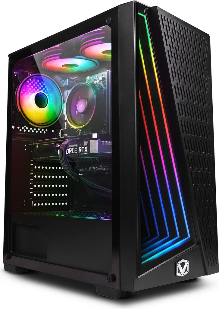 Vibox V-69 Gaming PC - AMD Ryzen 5 5500 4,1 GHz - Nvidia GTX 1660 Super 6 GB - 16 GB RAM - 480 GB SSD - Windows 11 - WiFi