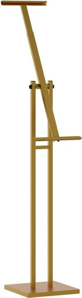vidaXL Messestände Gold 26,5 x 26,5 x 150 cm Stahl