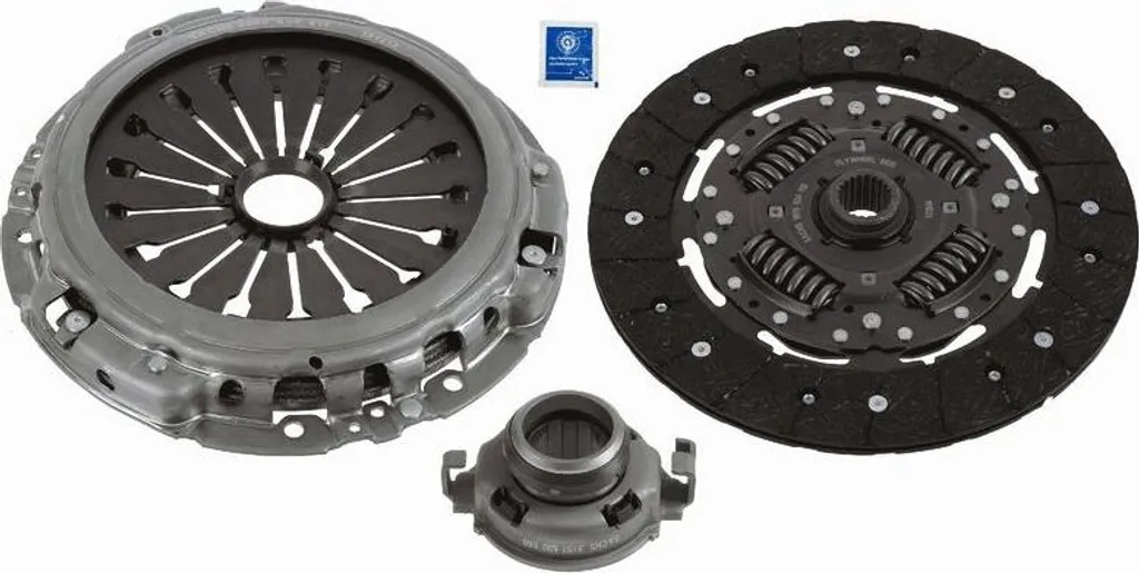 Embrayage complet pour Fiat Ducato - Kit SACHS 3000 951 615 haute fiabilité