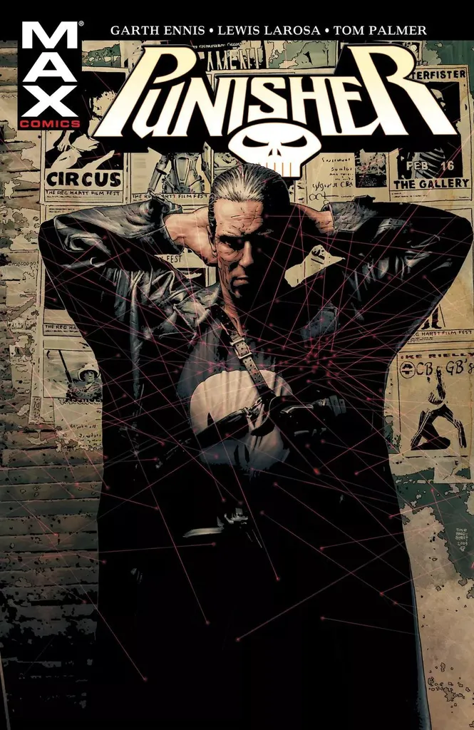 Punisher Max Tome 1 Comics Marvel - Album Broché Nouvelle Édition 2024