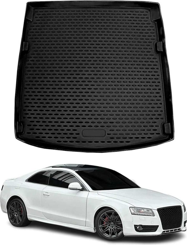 OMAC Kofferraumwanne Schwarz TPE für AUDI A5 Coupe (8T3) Produktbild 