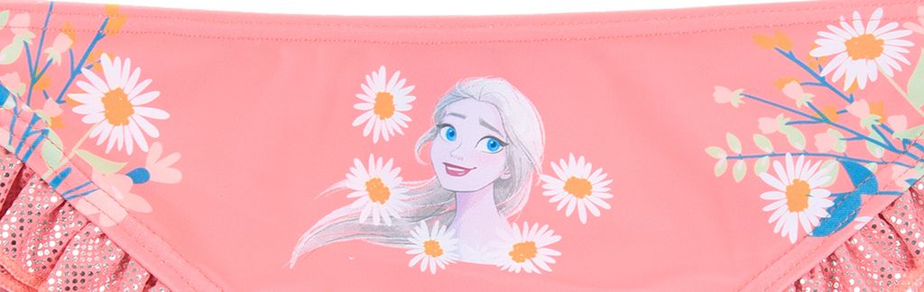Frozen - Die Eiskönigin Anna und Elsa Mädchen Bademode Einteiler Badeslip Hose , Farbe:Apricot, Größe:116