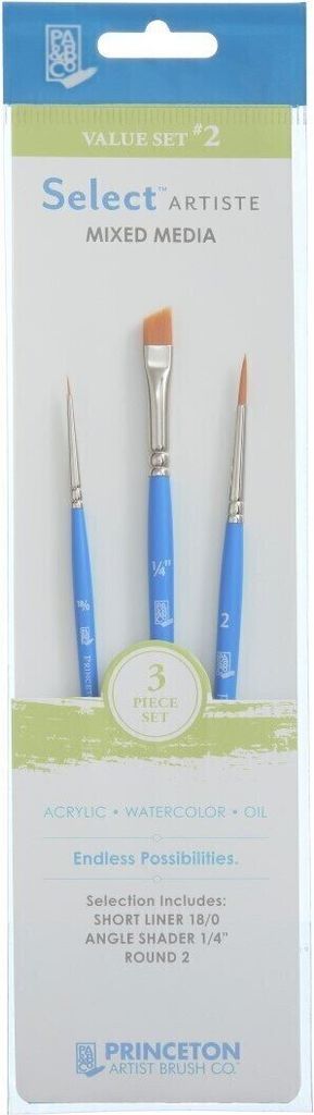 Princeton Brush Selectartiste Multi-Technique 2 Pinselset 10 stk