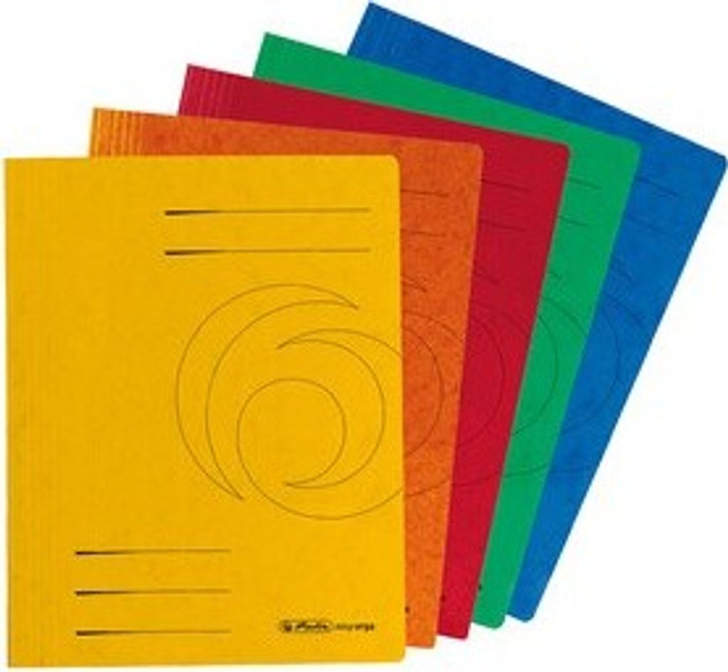 Herlitz Schnellhefter easyorga A4 Karton gelb