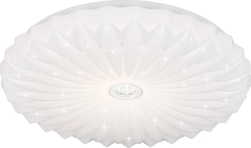 Plafoniera LED Smart Bianca Rotonda Telecomando Dimmerabile 7cm