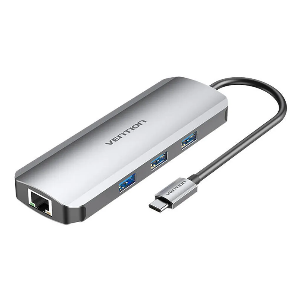 Station USB-C pour MacBook et PC - Sortie HDMI 4K et 3 Ports USB 3.0
