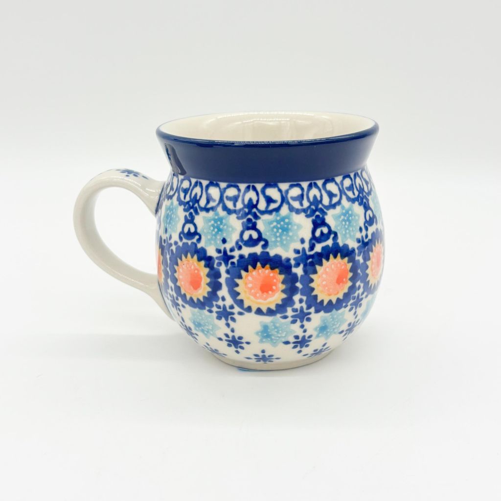 Becher Handgefertigte Bunzlauer Keramik Tasse, Becher 200 ml