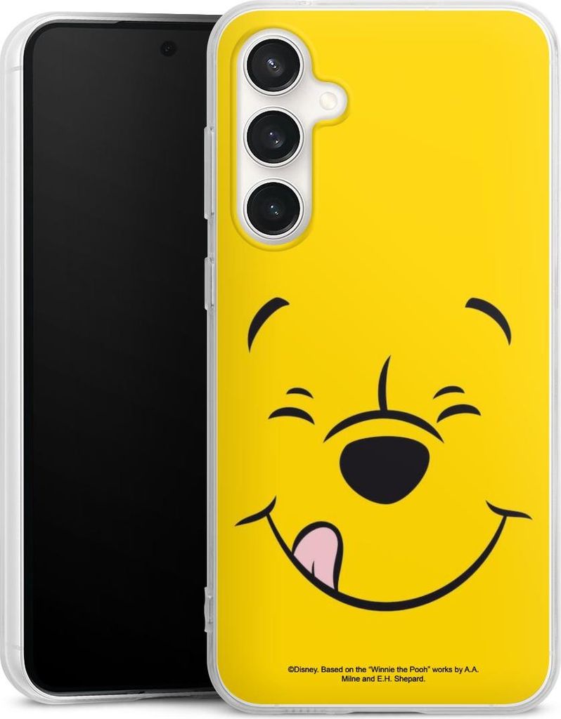 DeinDesign Handyhülle für Samsung Galaxy S23 FE Silikon Hülle Case Smartphone Schutzhülle Disney Offizielles Lizenzprodukt Winnie Puuh