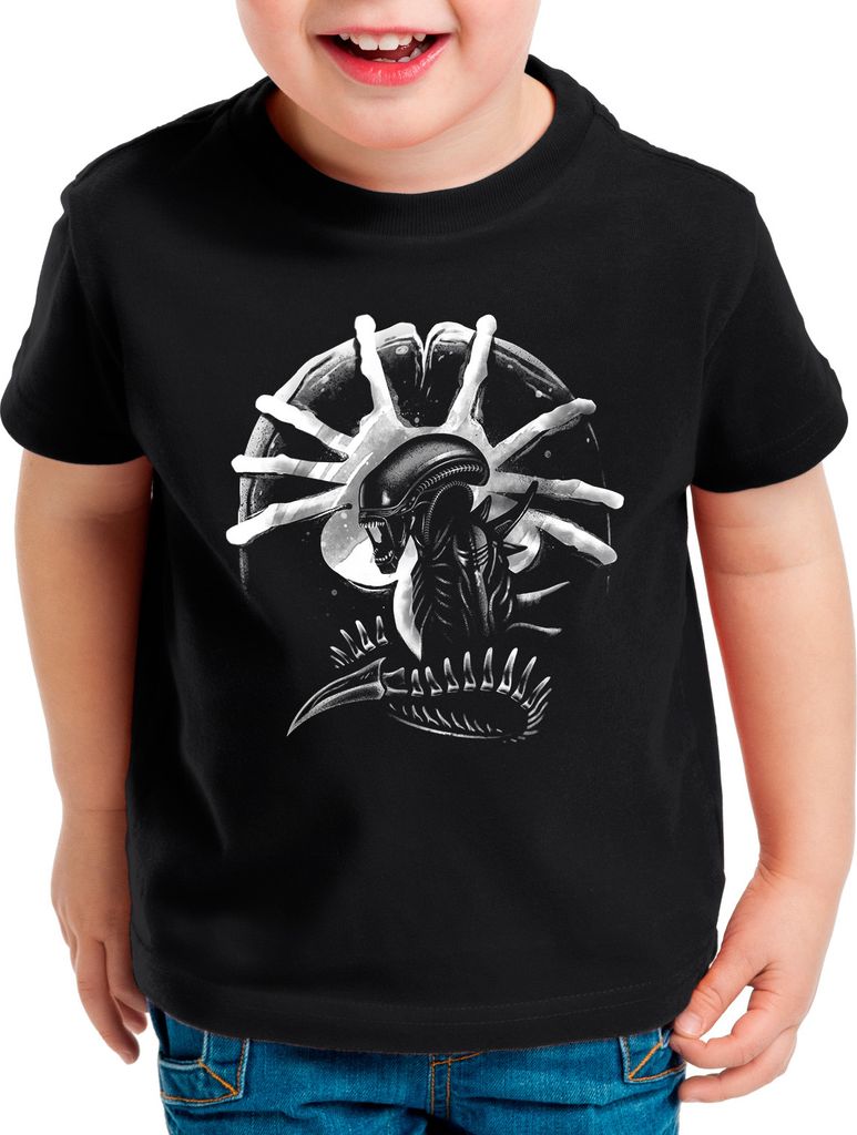 style3 Alien Universe Kinder T-Shirt xenomorph alien ripley movie