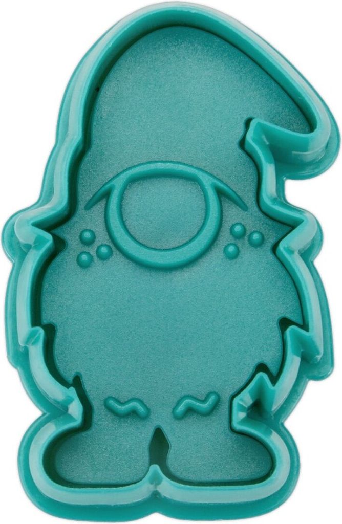 Städter Präge-Ausstecher Kunststoff Erdmännchen beige 6 cm mit Auswerfer