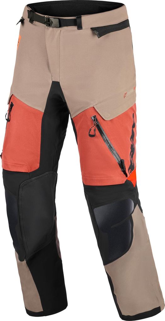 Alpinestars Halo Pro Drystar XF wasserdichte Motorrad Textilhose, schwarz/orange, S