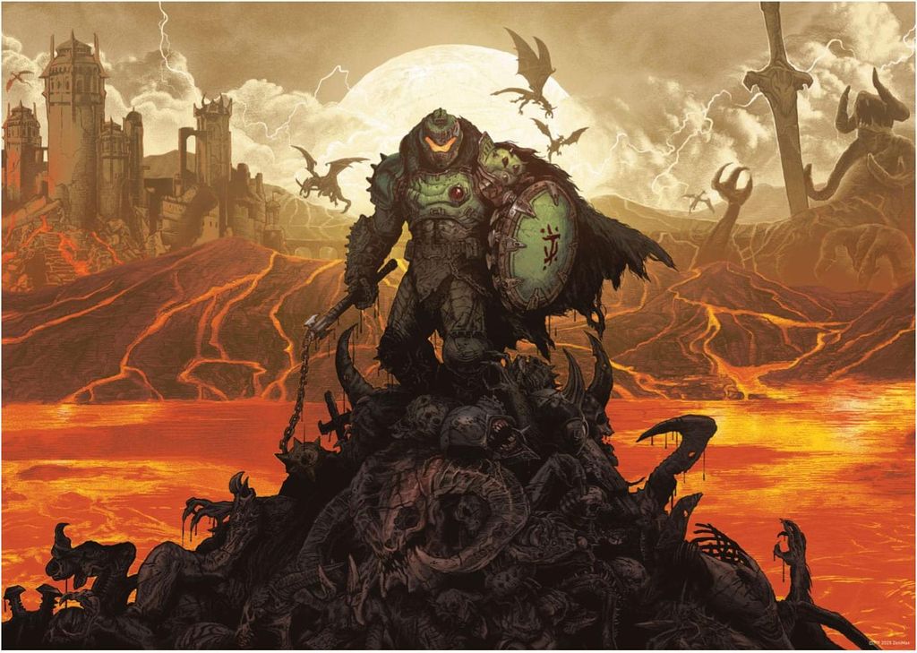 Doom: The Dark Ages Kunstdruck Limited Edition 42 x 30 cm