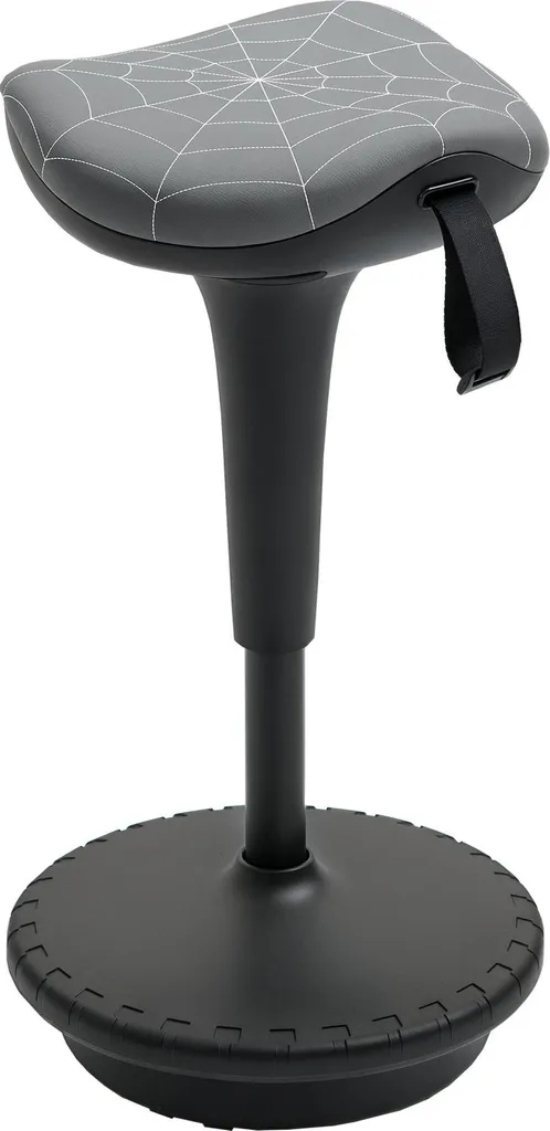 Tabouret ergonomique Vinsetto pivotant hauteur ajustable style moderne