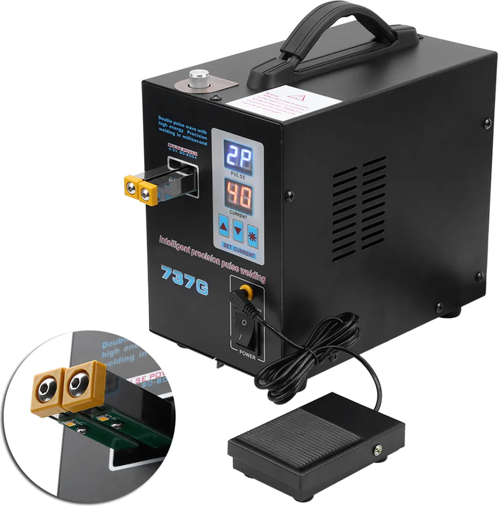 Soudage par Points SUNKKO 737G avec Éclairage LED et Double Impulsion