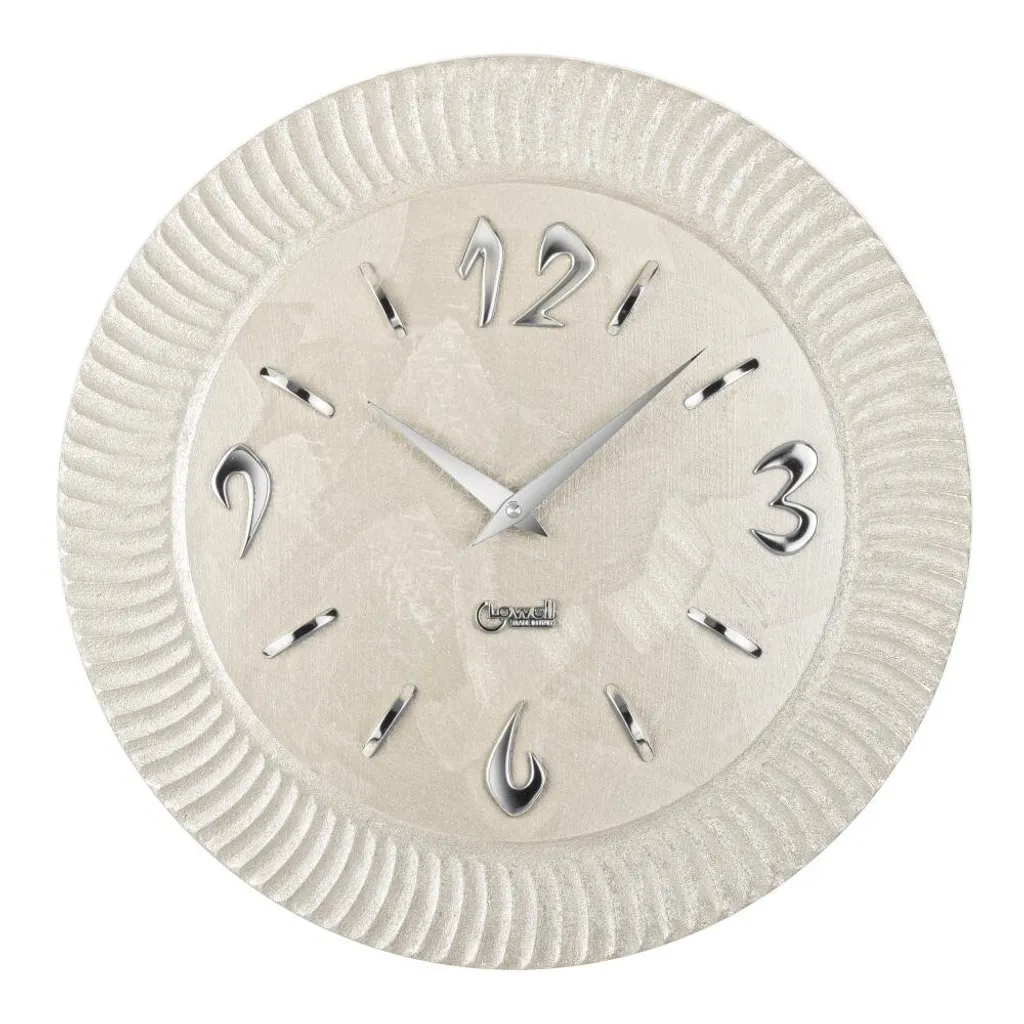 Horloge murale Lowell 11487 : pendule silencieuse au style contemporain