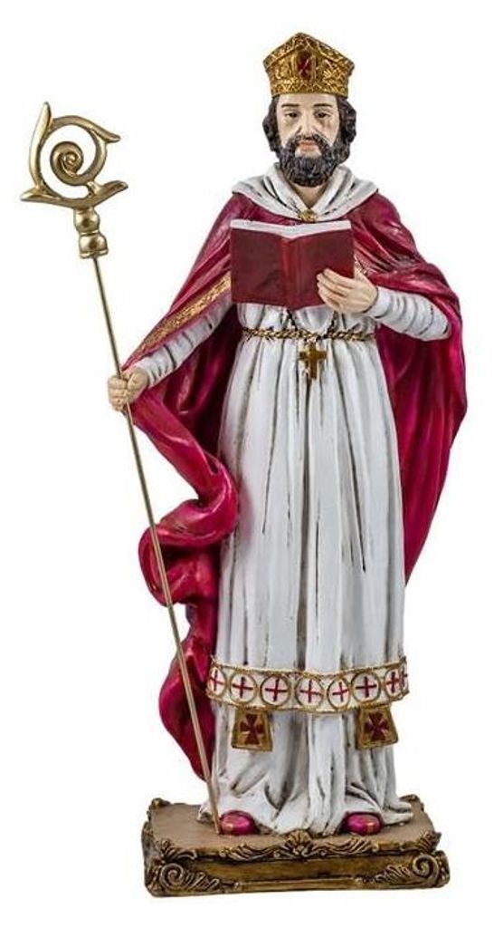 DRW Figur San Ciprian aus Kunstharz, handbemalt, 30 cm Produktbild 