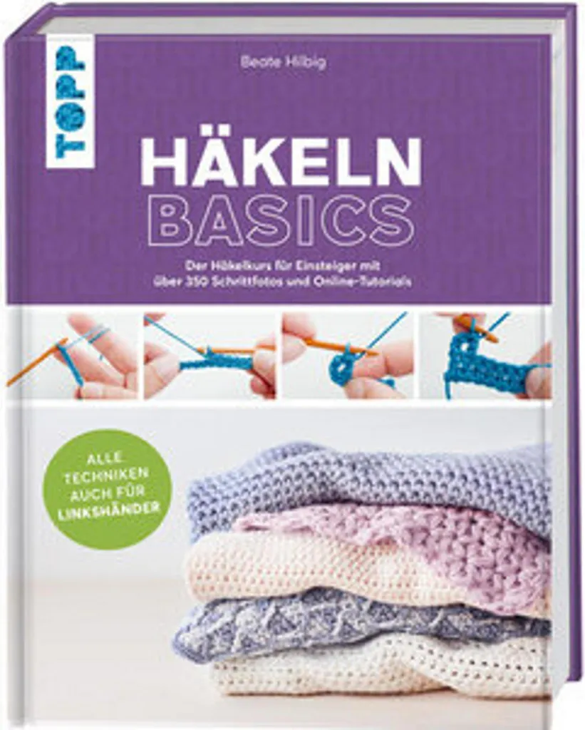 Livre crochet basics toutes les techniques pour gauchers et droitiers
