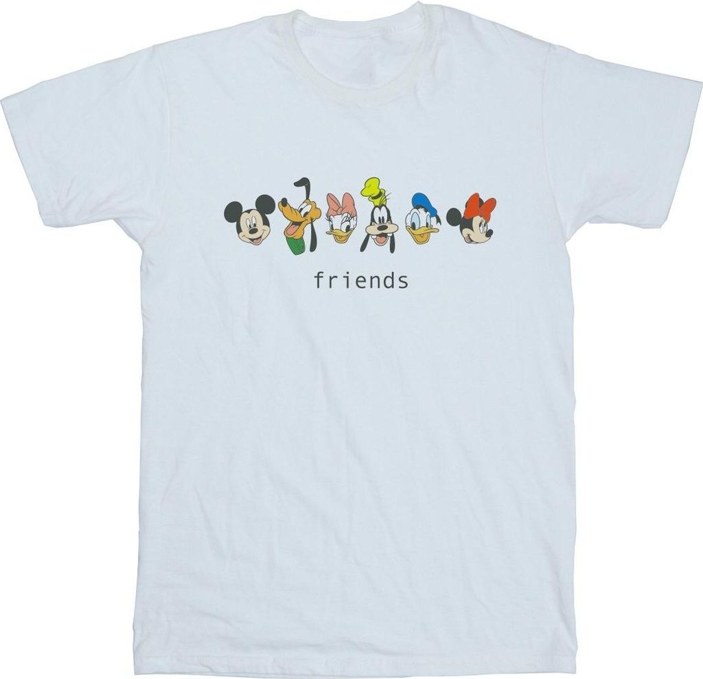Disney - "Mickey Mouse And Friends" T-Shirt für Damen BI38173 (XL) (Weiß)