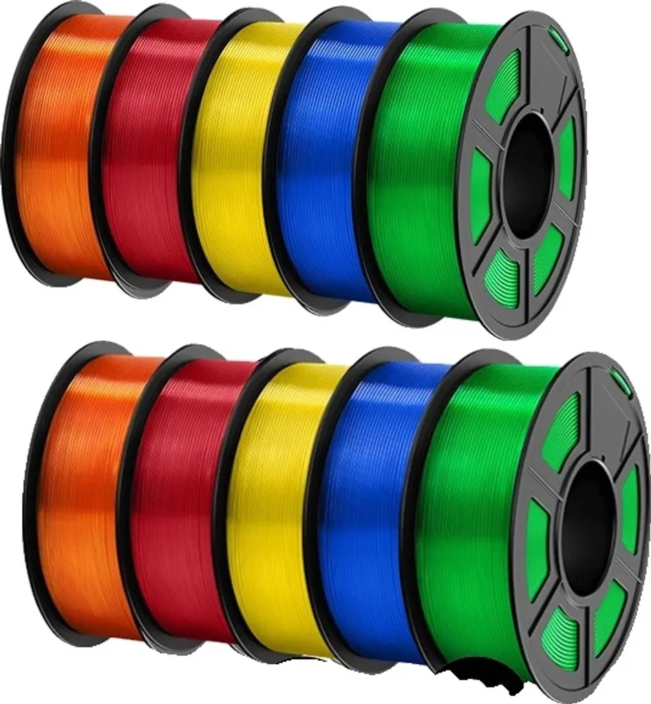 Filament PETG 1.75 mm Haute Résistance 1.1 kg Modèle PETG-10TPMIX