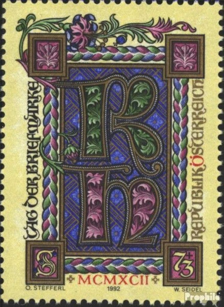 Briefmarken Österreich 1992 Mi 2066 (kompl.Ausg.) FDC Tag d.Briefmarke