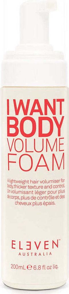 ELEVEN Australia I Want Body Volume Foam, Haarcreme, 200 Produktbild 