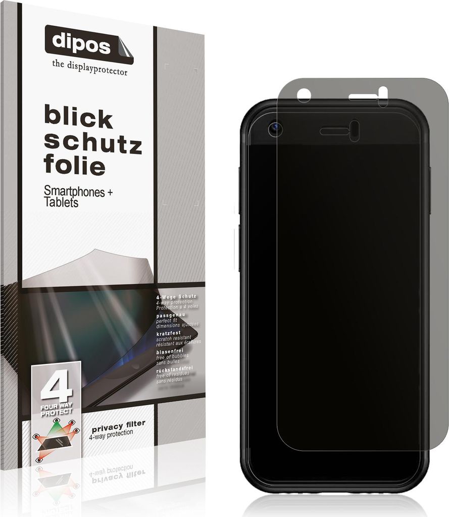Blickschutzfolie für YOHOPE 3G Mini Handy matt Schutzfolie Folie Display Schutz dipos
