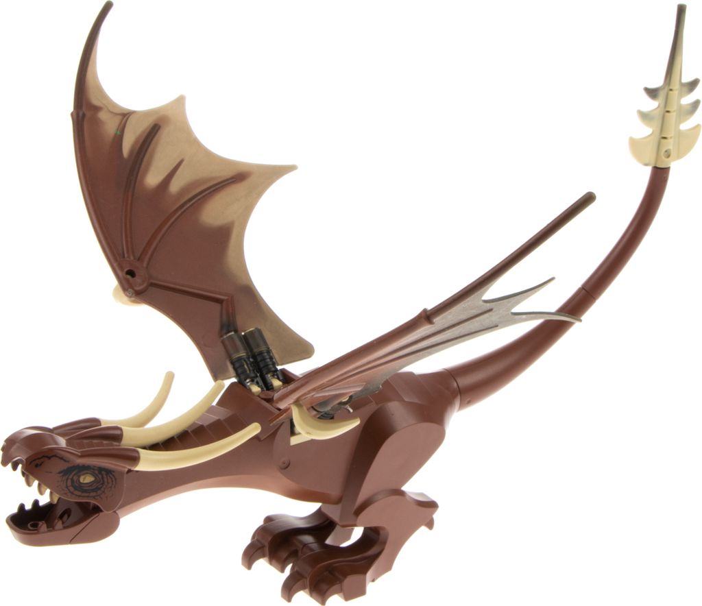 1x Lego Tier Drache braun Ungarischer Hornschwanz Harry Produktbild 