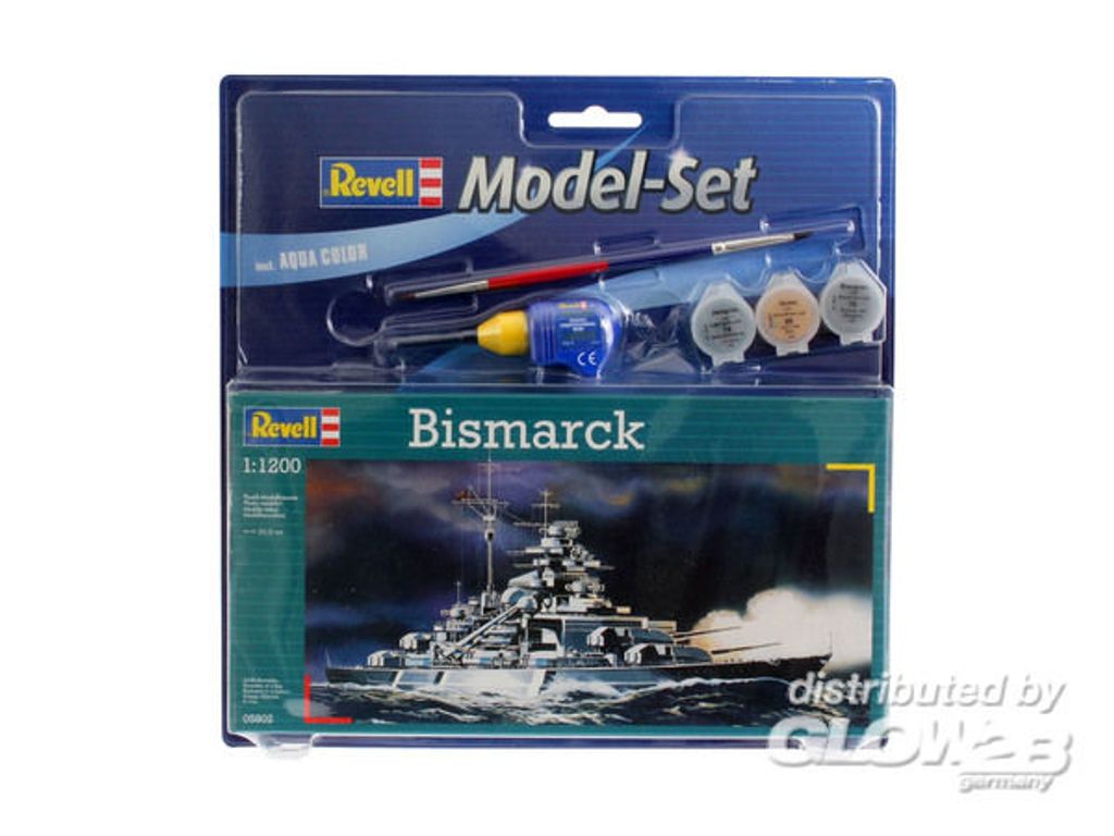 Revell Model Set Bismarck 1:1200 Immagine del prodotto 