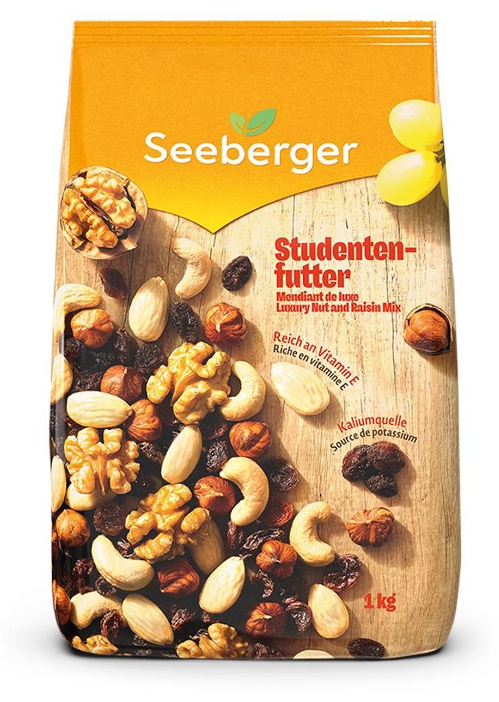 Studentenfutter: 1000 g Inhalt: 1000 g Produktbild 