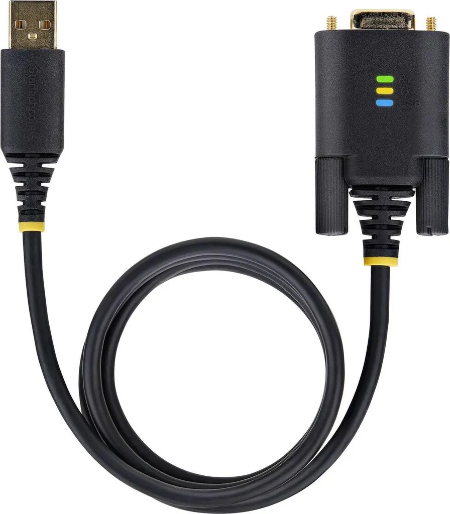 Câble USB vers Série RS232 Noir 1m - Performance et Fiabilité StarTech - 6
