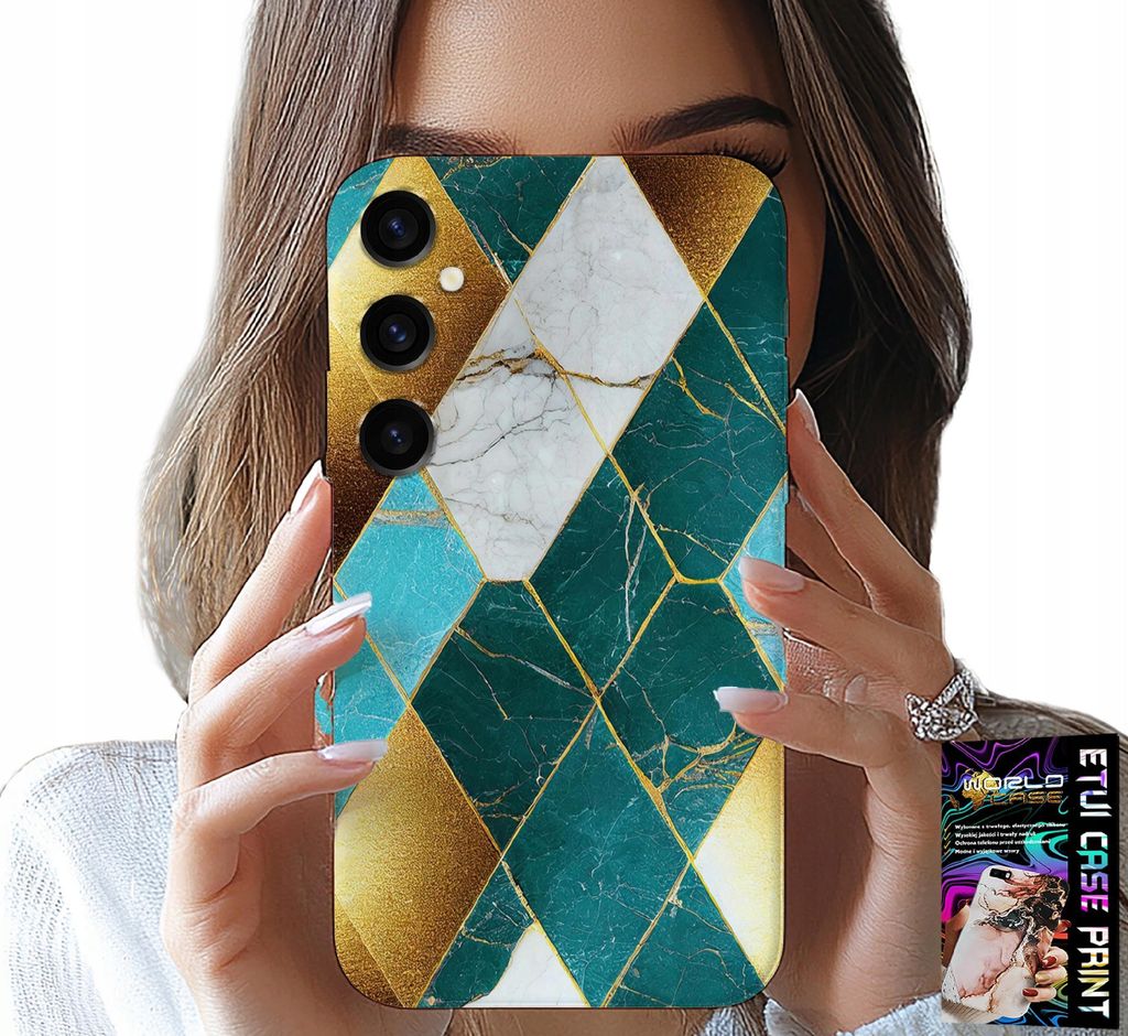 Etui Für Samsung Galaxy M15 5G - Elegantes, Modisches Design Etui + Folie