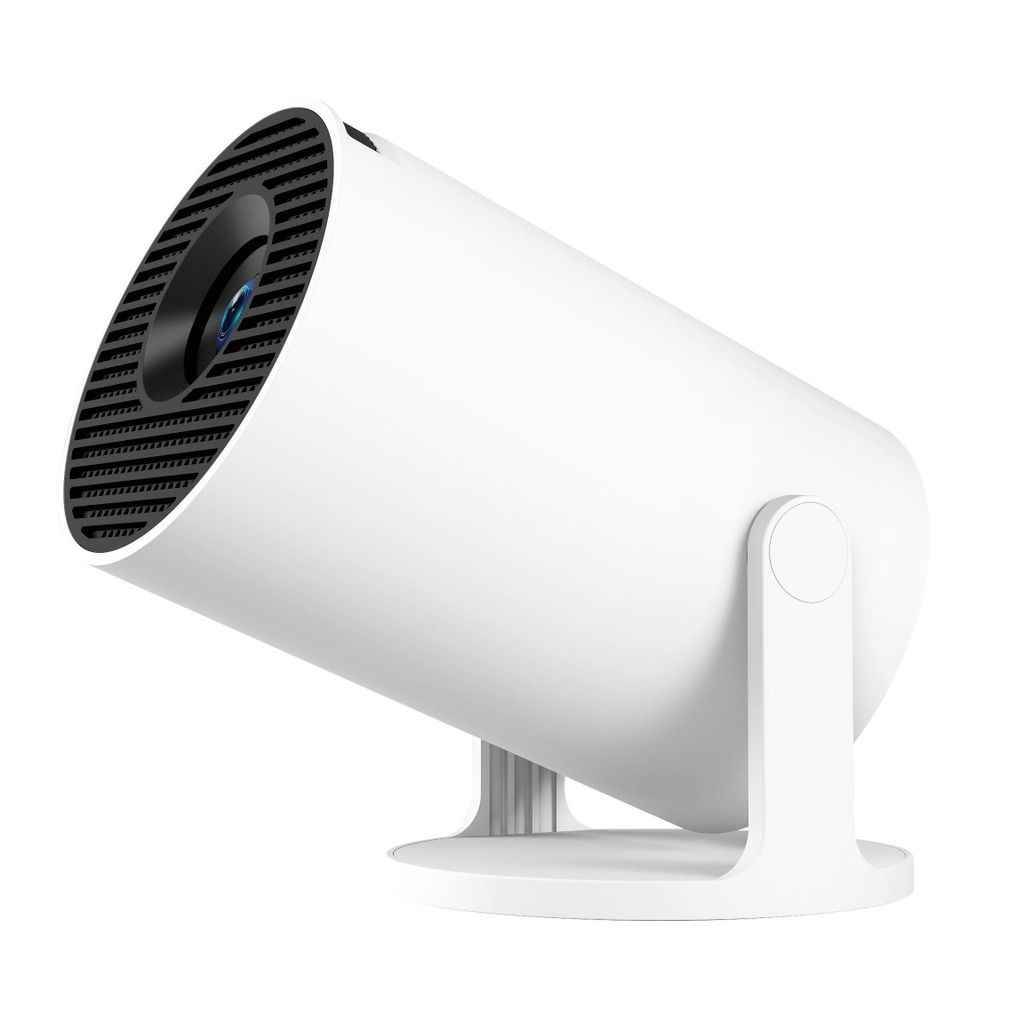 Mini Beamer AOSO HY300Pro+ – 170 ANSI, HD 720p, 180° Rotation, Android 11, WiFi, Bluetooth, Smart Heimkino Projektor, Tragbar