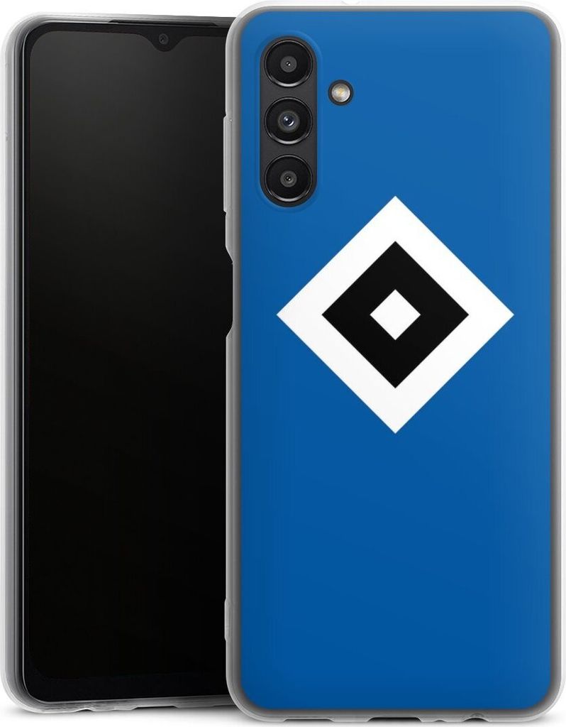 DeinDesign Slim Hülle für Samsung Galaxy A13 5G Silikon Case Ultra Dünn Handyhülle HSV Hamburger SV Logo