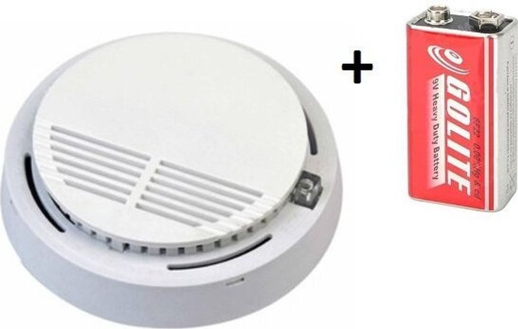 Alarm pożarowy i czujka dymu VIP-909 EN14604 + bezpłatna Zdjęcie produktu 