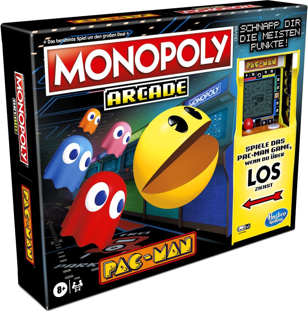 Hasbro - Monopoly Arcade Pac-Man Brettspiel Produktbild 