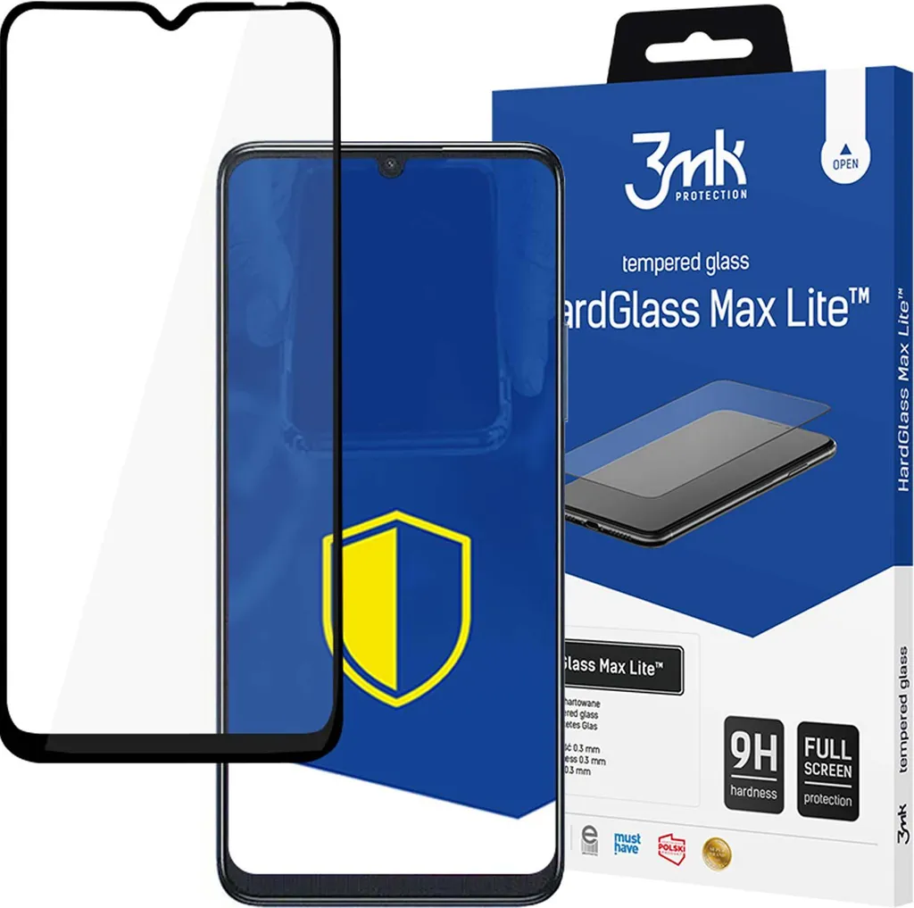 3mk Display vetro temperato HardGlass Max Lite per TCL 505 0,3 mm 9H
