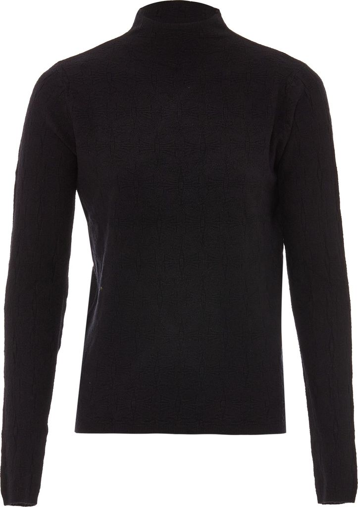 aleva damen strickpullover - schwarz, XS/S